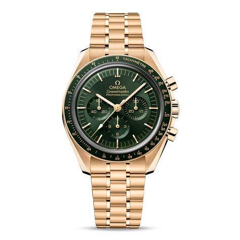 omega speedmaster moonwatch gold.